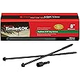 FASTENMASTER TimberLok 8 in. L Hex E-Coat Structural Wood Screws 50 pk - Case of: 1; Each Pack Qty: 50; Total Items Qty: 50