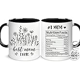 Hyturtle Mom Coffee Mug 11oz Gift For Women - Best Mom Ever Cup - Birthday Gift for Mom from Daughter, Son, Kids - Mama Gifts - Gifts For Grandma, Mother In Law On Mothers Day, Christmas