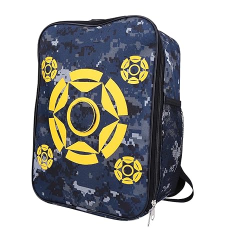 Dilwe Mochila Target Pouch, portátil liviano Target Bolsas para Mochilas de Bolsa de Almacenamiento para Nerf N-Strike Elite/Mega / Rival Series