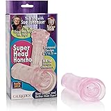 CalExotics Award Winning Sue Johanson’s Super Head HonchoMale Masturbator - Male Silicone Masturbation Sleeve - 6.5 Inch Adul