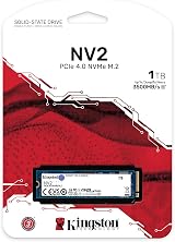 Kingston NV2 NVMe PCIe 4.0 SSD 1TB M.2 2280 Internal SNV2S/1000G view 3