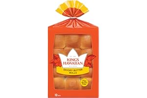 King's Hawaiian Savory Butter Rolls (12 Count (Pack of 2))
