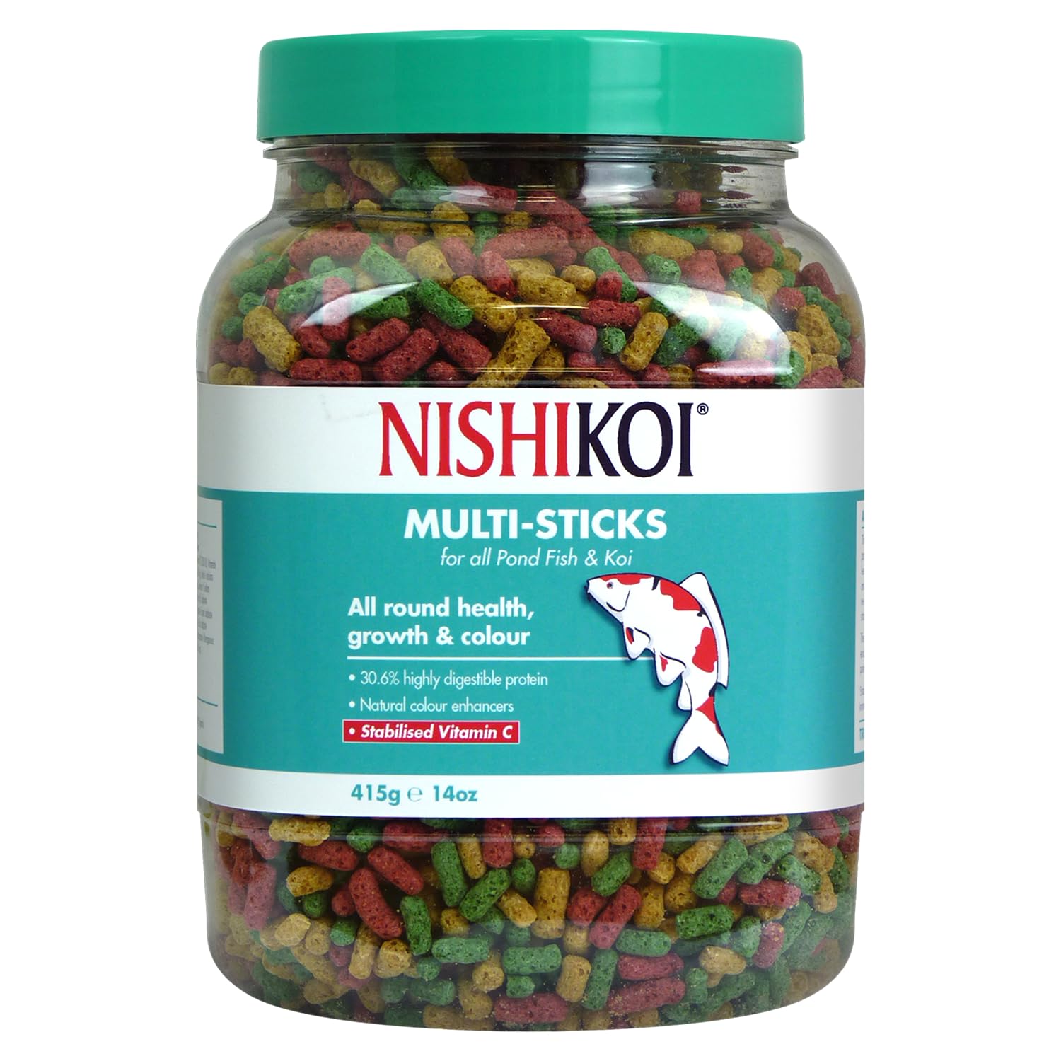 Nishikoi Multi-Sticks Complete Food for Koi and Pond Fish - 415g