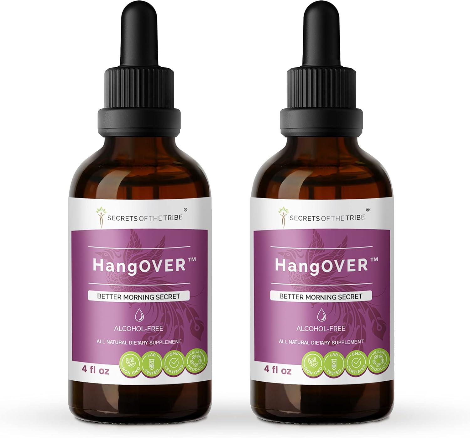 Amazon Com Hangover Herbal Extract Alcohol Free Tincture Glycerite Ginkgo Biloba Turmeric Ginger Gentian Chamomile Milk Thistle Burdock Stinging Nettle Peppermint Chlorella Better Morning Secret 2x4 Oz Health Personal Care