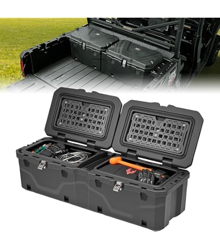 Amazon.com: Kawasaki Genuine OEM New CARGO BED STORAGE BOX Ridge