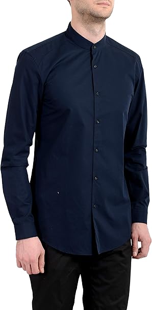 hugo boss easy iron slim fit