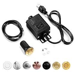 CLEESINK Garbage Disposal Air Switch Kit, Sink Top