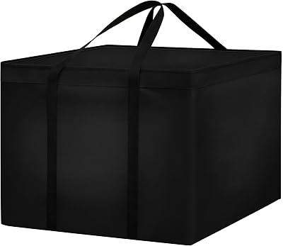 Dokon Garden Furniture Cushion Storage Bag 80x80x60cm Black Oxford Waterpoof