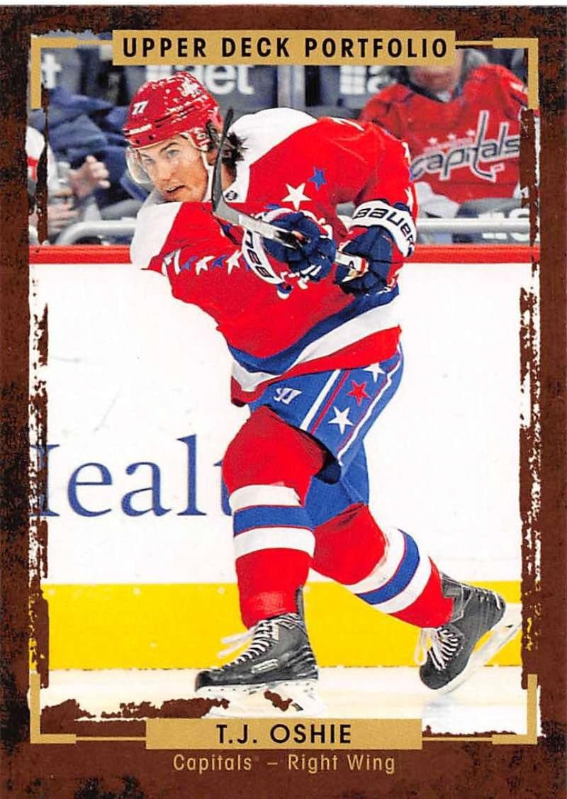 201516 Upper Deck Portfolio 107 T.J. Oshie Wash Capitals