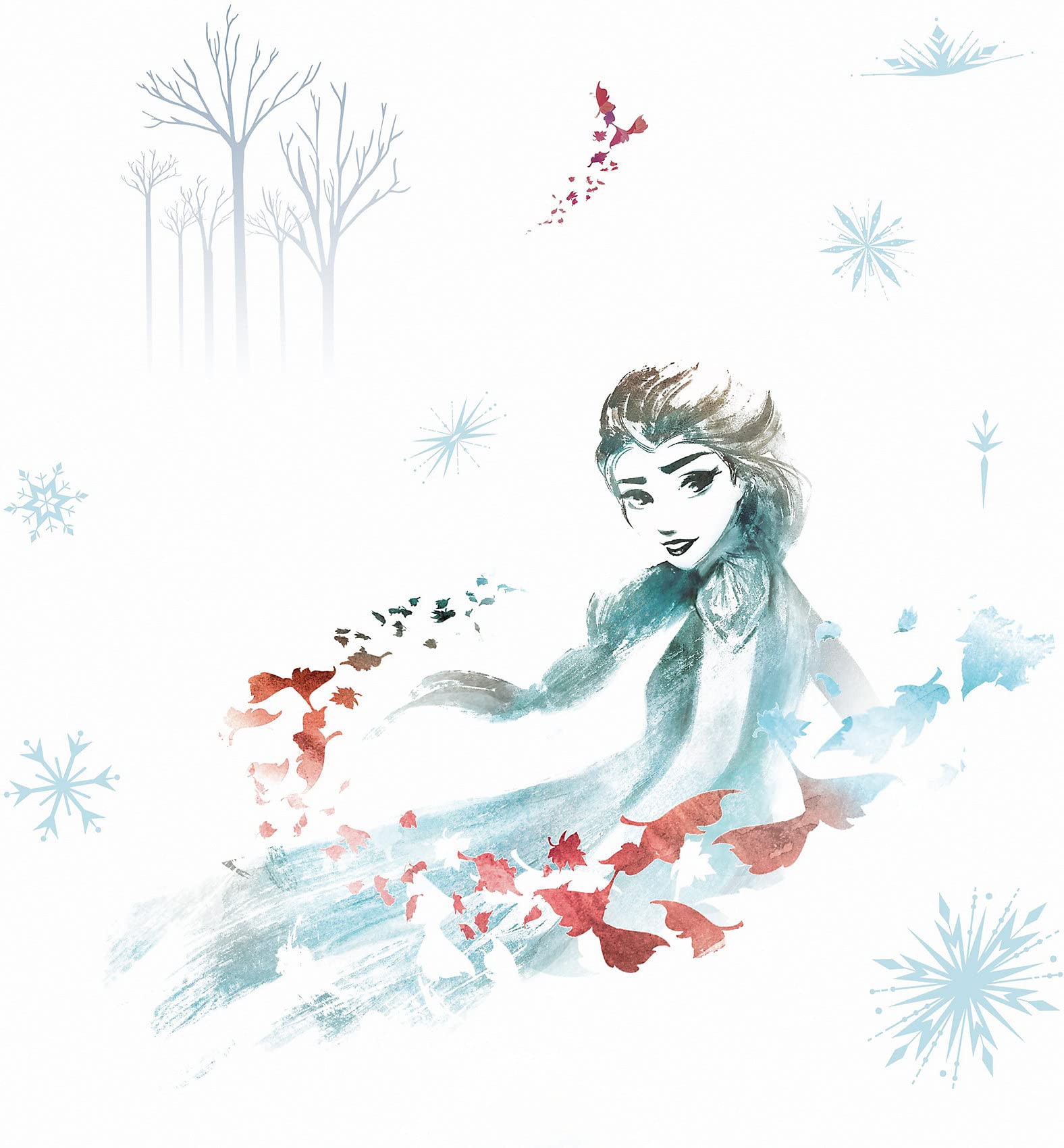 Roommates - Disney Frozen II Elsa Watercolour Paints