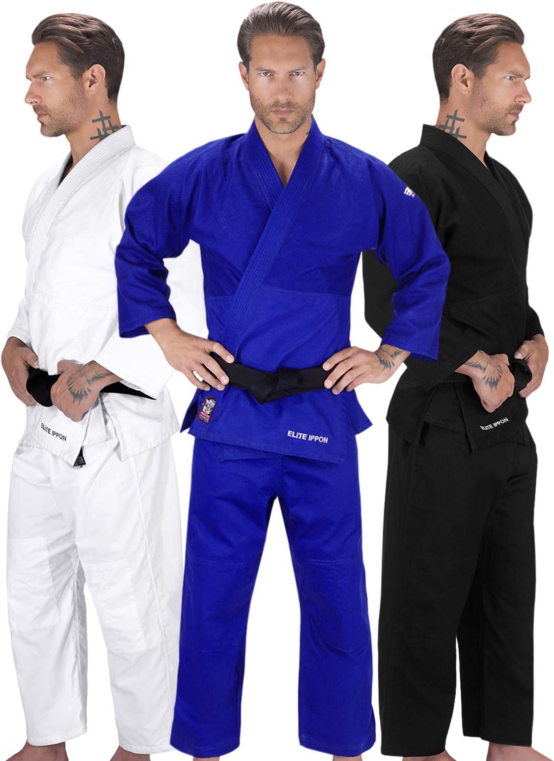 Elite Sports Adult Judo GI Uniform Double Weave IJF Approved Judo Suit Kimono GIS