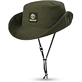 Timberland Floppy Kids Bucket Hat Boys Ages 7-14, One Size, Packable Sun Hat, Adjustable Chin Cord, Lightweight & Breathable