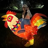 Luaeirus Inflatable Animal Costume Adult Outfit Blow Up Costumes Halloween Party Christmas Family Holiday Dress Up