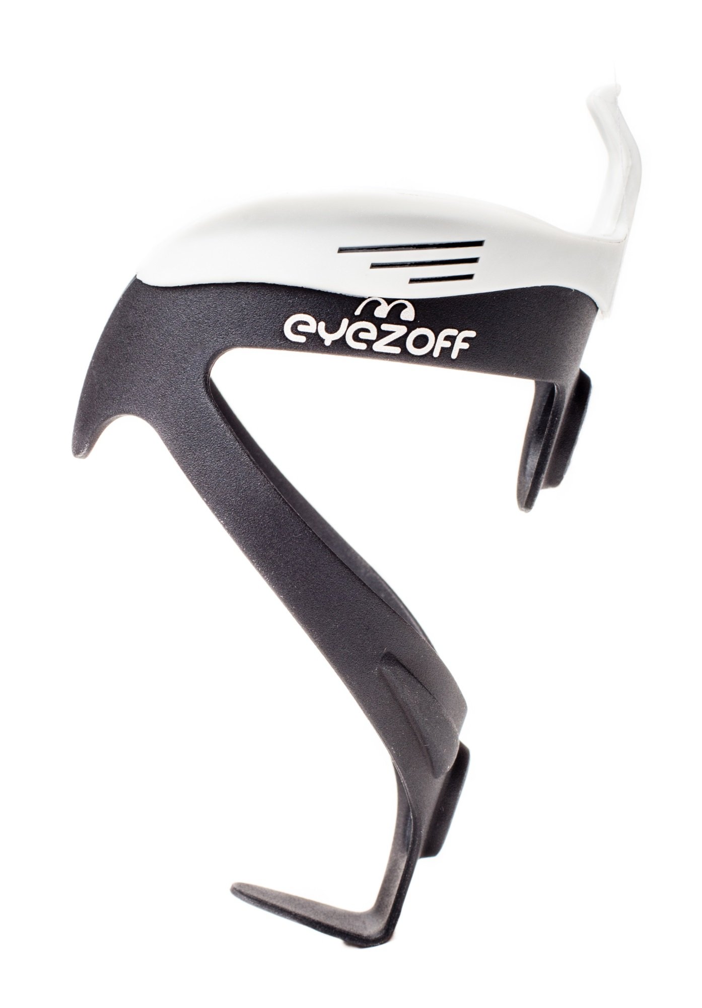 EyezOff Sprint Aluminum Bottle Cage - Black/Gray Edition