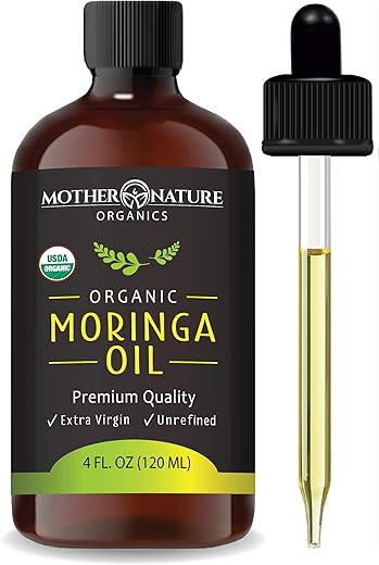 Mother Nature Organics Moringa Oil（モリンガオイル）4FL oz（120ml）30回分
