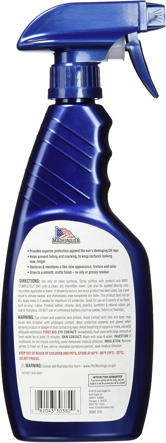 303 Products 30382 Automotive Protectant, 16oz, transparent - Image 3