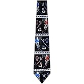HO-19 - - Mens Ice Hockey Novelty Necktie