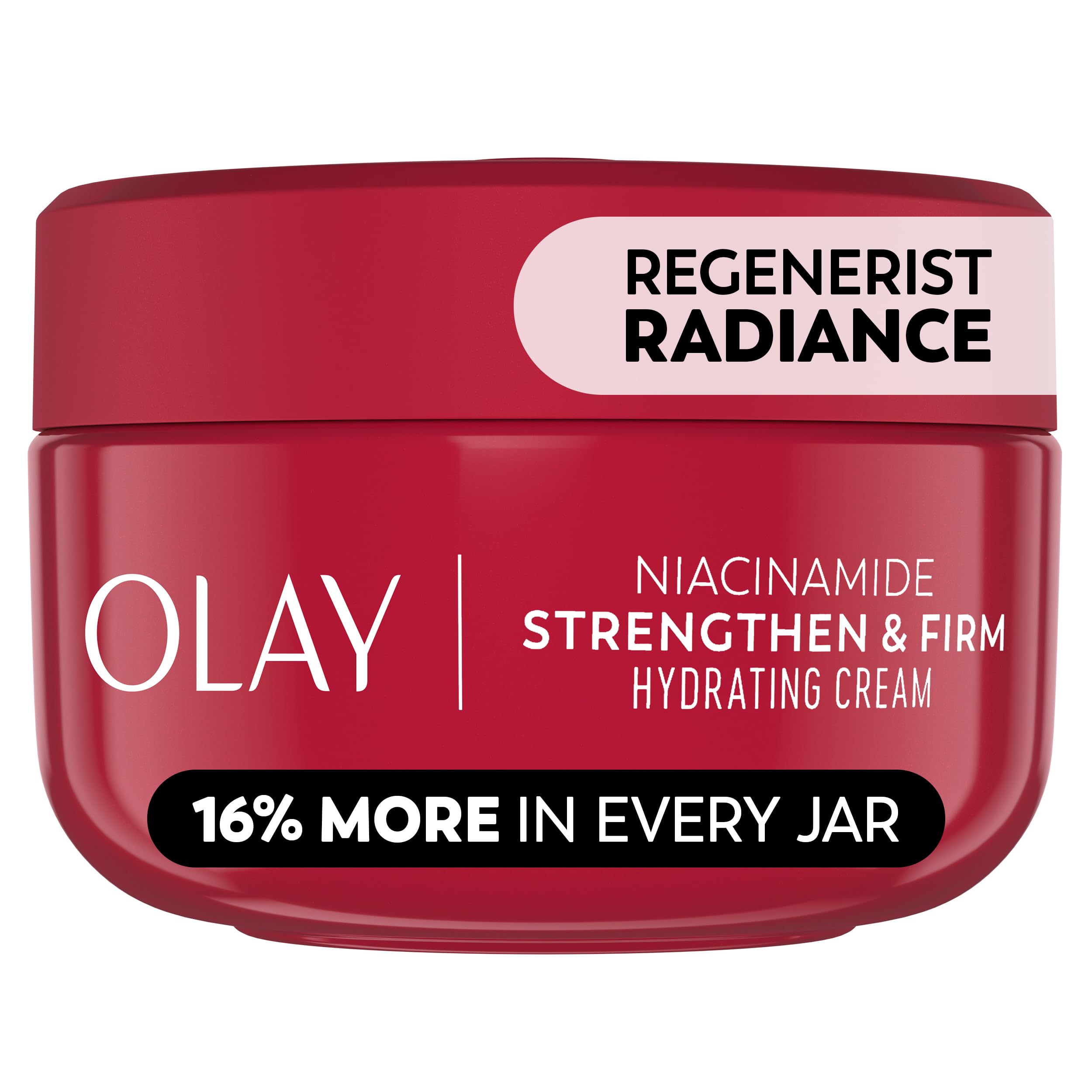 Olay Regenerist Radiance Niacinamide Face Moisturizer: Strong & Firm Cream for Women - Anti-Aging, Anti-Wrinkle, Hydrating & Skin Firming - 2 Oz Image
