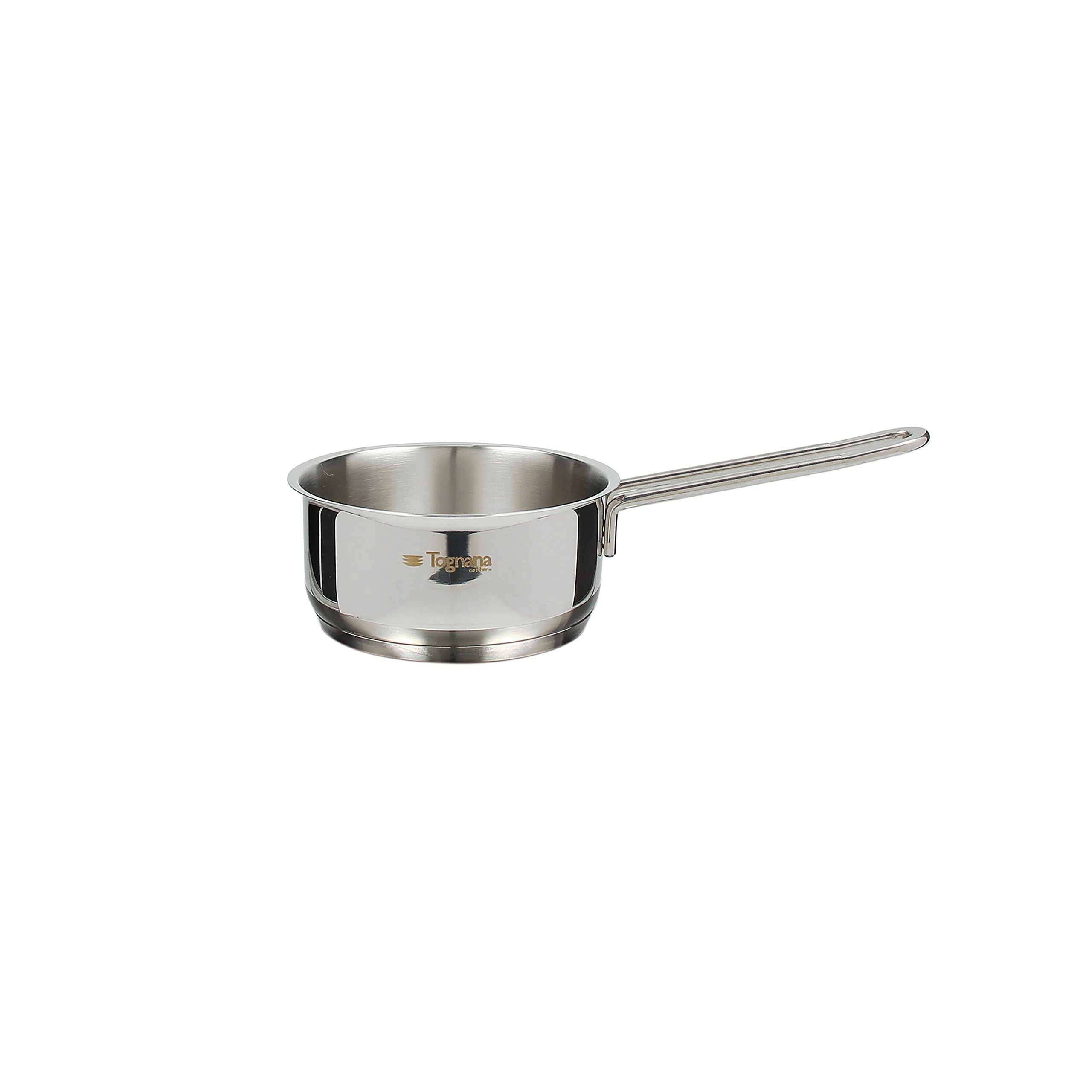 Tognana Vanitosa 14 cm Saucepan with 1 Handle, Stainless Steel, Silver