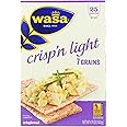 Wasa Crispbread Crisp 'N Light 7 Grain Crackerbread - Case of 10 - 4.9 oz.