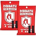 DIBBATU Emergency Fire Blanket for Home, Fire Blankets for Home and Kitchen, Emergency Fire Retardant Blankets for House, Fir