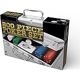 Cardinal Games 200 pc Poker Set In Aluminum Case, multi color (6029092)