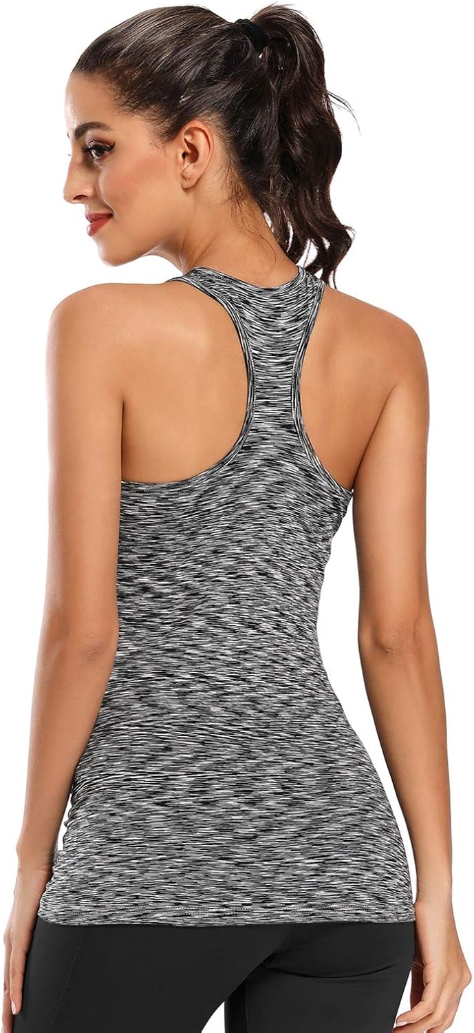 Glampunch 3PCS Maternity Yoga Tops Sleeveless Racerback Workout Athletic Maternity Tank Tops Pregnancy T-Shirts at  Women’s Clothing store
