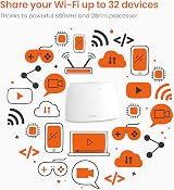 Tenda 4G03 Router 300 Mbps 4G LTE Unlocked SIM Slot UK Plug view 5