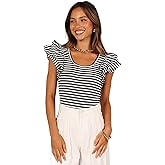 Petal & Pup Womens Martina Ribbed Top