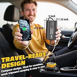 2PCS 300W Battery Charger Compatible with