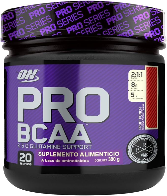Amazon.com: Optimum Nutrition Pro BCAA Powder with Glutamine, Fruit ...