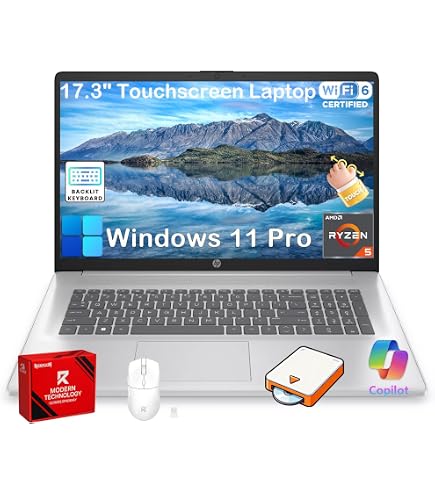 Amazon.com: HP 17 inch Business Laptop Computer, Intel 8-Core i3