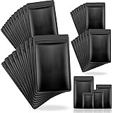 120 Pieces Smell Proof Bags Mylar Bags Aluminum Metallic Foil Bag for Food Storage, Packaging Products, Smell Proof Bags, 4 S