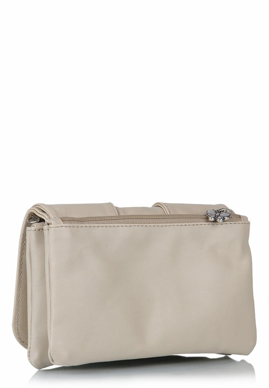butterflies women's clutch (off-white,bns 2194)