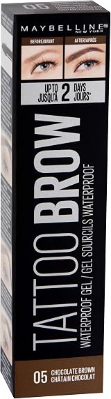 Maybelline Eyebrow Gel Tattoo Brow Waterproof No. 05 Chocolate Brown 5ml view 2