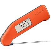 ThermoWorks Classic Thermapen, Highly-Rated Instant-Read Thermometer - Cayenne Pepper Red