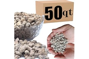 MDPQT Horticultural Pumice for Plants Professional Sifted (50 QT, 3/8 inch)