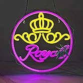Beer Neon Sign Crown Neon Signs for Wall Decor, Bar Neon Light Up Signs For Man Cave Home Bar Dorm Bedroom Club Pub Party Gif