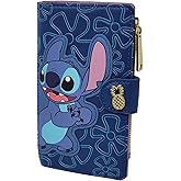 Loungefly Disney Stitch Wallet Snap Flap Clutch