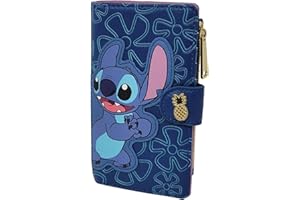 Loungefly Disney Stitch Wallet Snap Flap Clutch