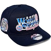 New Era NY New York Yankees Mets 9FIFTY 2000 Subway Series World Series Side Patch Snapback Cap, Hat Navy Blue