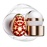 INIA SPHERA Upgraded 8-in-1 Microcurrent Facial Device for Face & Neck – Red Light, Thermal & Cooling Beauty Tool, 5 Custom Modes, at-Home Skin Stimulation & Glow Care Skincare Tool