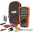 Klein Tools MM700 Multimeter, Electrical Tester is Auto Ranging, for AC/DC, LoZ, Temp, Capacitance, Resistance, Frequency, an