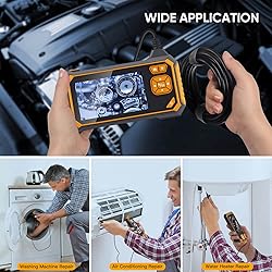 GREUNION Dual Lens Industrial Endoscope Camera with