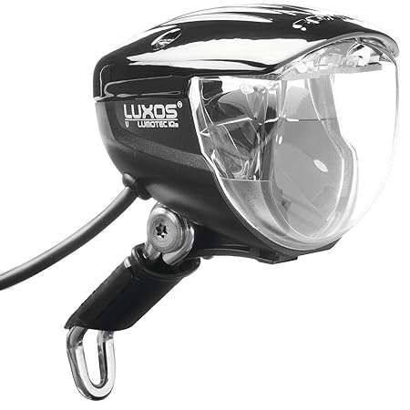 Busch & Müller Frontlicht Lumotec IQ2 LUXOS U Fahrradlicht schwarz 8 x 5 x 5 cm