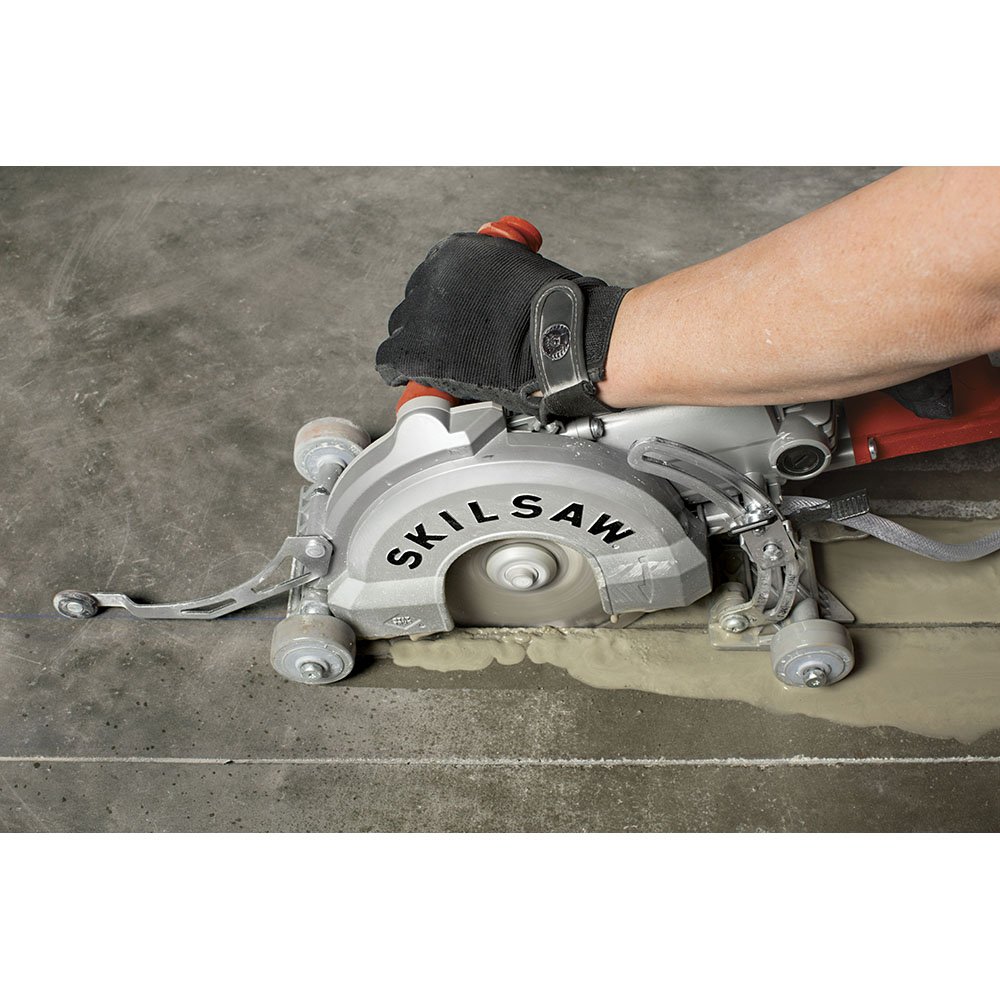 SKILSAW SPT7900 15Amp MEDUSAW Worm Drive Saw for Concrete, 7"