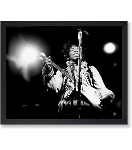 ビンテージ 60s JIMI HENDRIX EXP プロモ ポスター Amazon.com: Jimi Hendrix 60's Mr. Experience Poster/Print