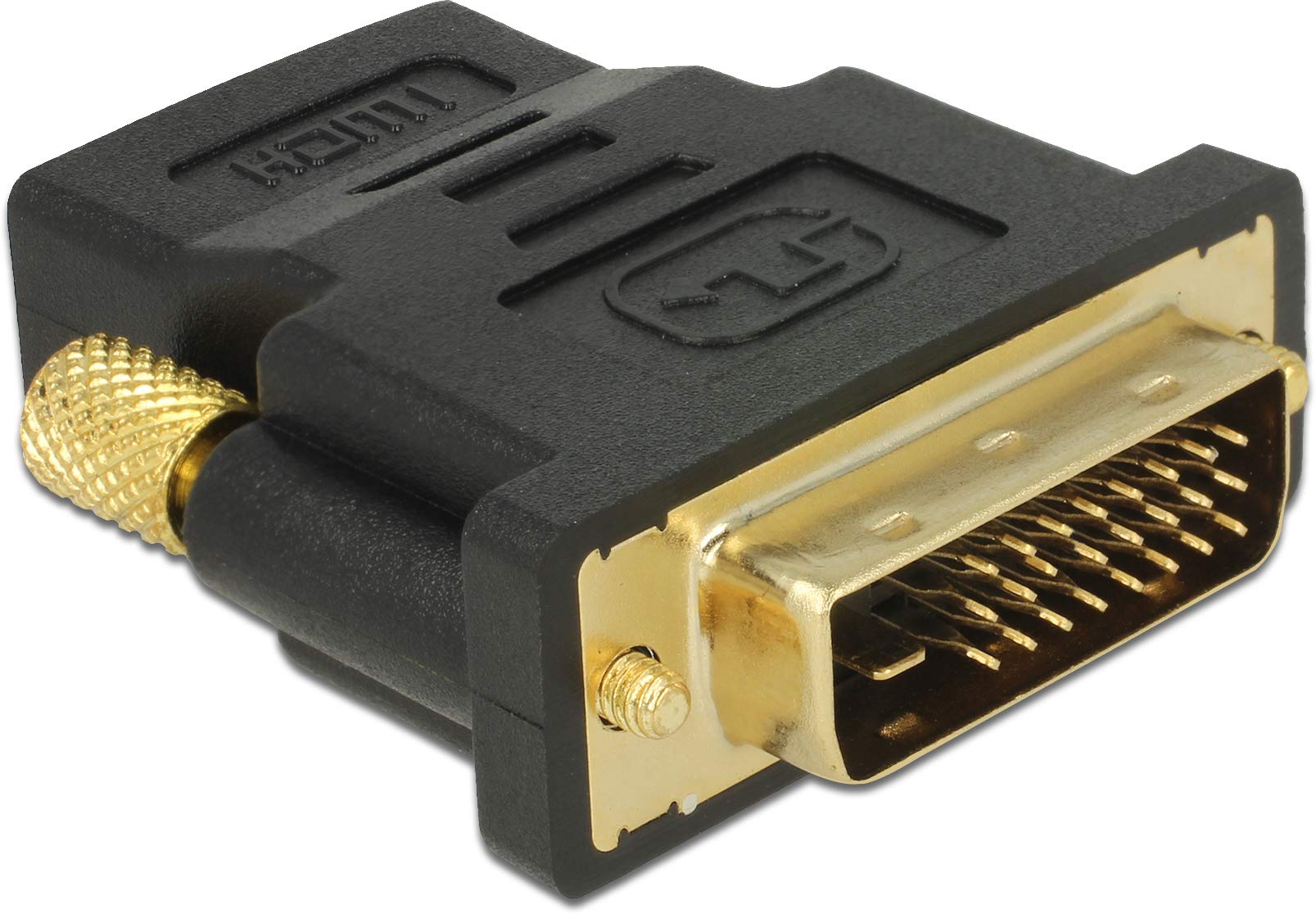 DeLock Adapter DVI 24+1 Male to HDMI Female