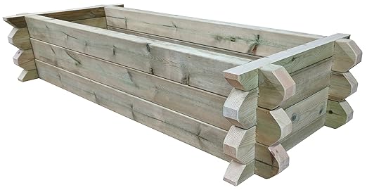 2 m x 5 m – recaudado crecer cama frontera hechas a mano de ...