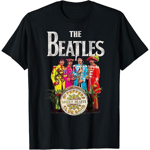 Amazon.com: The Beatles US Tour NYC 1964 Short Sleeve T